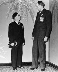 Photograph of John Bruce and Billy Nevard taken in 1941