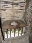 The toilet in the Bayleaf Farmhouse at Singleton Museum