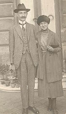 Photo of my parents after their Civil Wedding in Pantin.  The Church Wedding was the following day