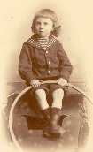 Photo of my father, Marcel Leyder, aged 7 years old