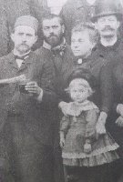 my grandparents with my father, c. 1891