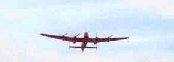 One of Doug's photographs of a Lancaster Bomber